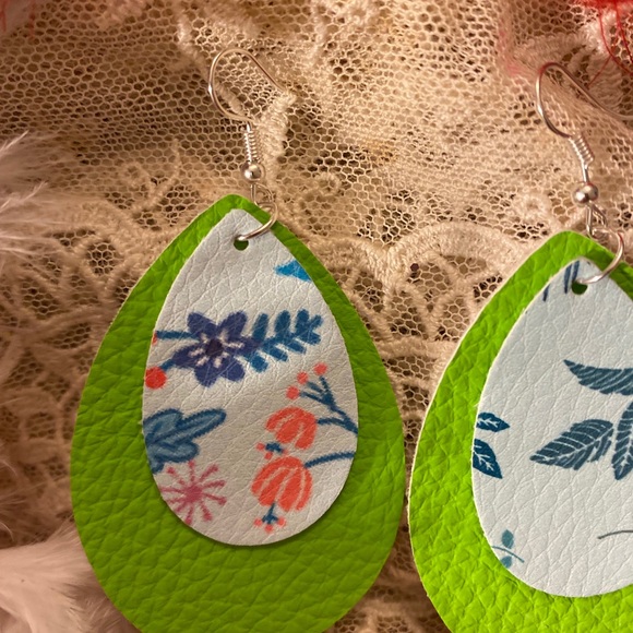 Spring earrings. - Picture 2 of 3